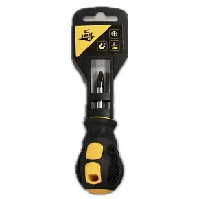 Отвертка крестообразная PH 2,0*38 с прорезиненной рукояткой Smart Fix