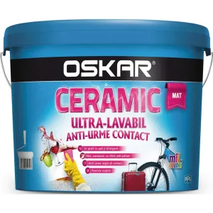 Vopsea ultra-lavabilă 2,5 l BazaTR Mat Ceramic Oskar