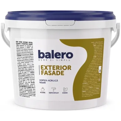 Краска акриловая фасадная Balero Exterior 4 кг