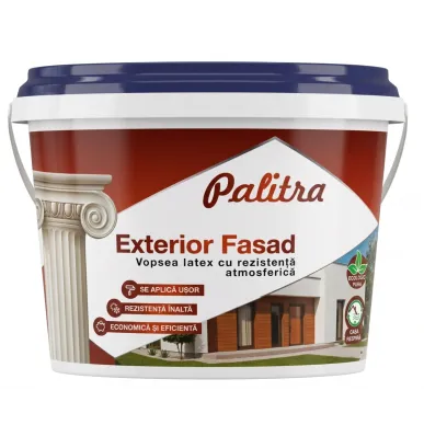 Краска латексная фасадная 12,6 кг Palitra