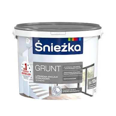 Grund-cu-vopsea acrilică 5 l Grund Sniezka