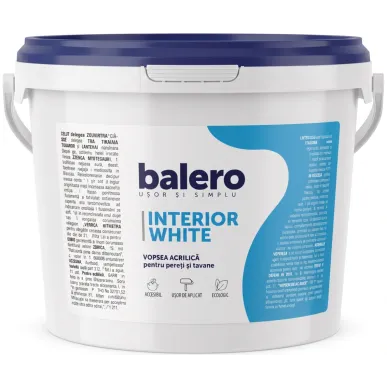 Vopsea Interior Weiss Balero tavan și pereți 1.2 kg