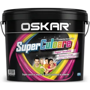 Vopsea super-lavabilă 2,5 l Baza P SuperCuloare Oskar