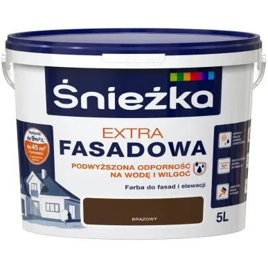 Vopsea fațadă lavabilă 5 l Extra Fasadowa Sniezka