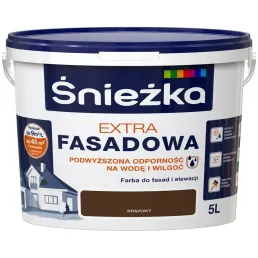 Vopsea fațadă lavabilă Extra Fasadowa Sniezka