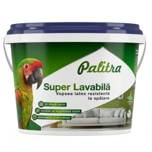 Vopsea latex 4 kg Super Lavabilă Palitra