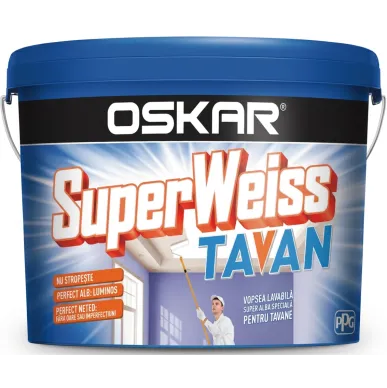 Vopsea lavabilă SuperWeiss Tavan Oskar