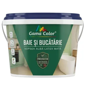 Washable paint 4 kg Baie și Bucătărie Gama Color