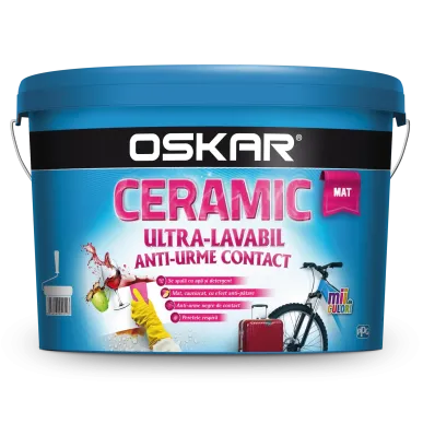 Краска ультра-моющаяся 2,5 л База TR Mat Ceramic Oskar