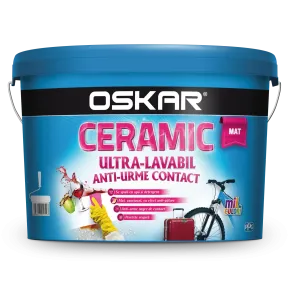 Краска ультра-моющаяся 2,5 л База TR Mat Ceramic Oskar