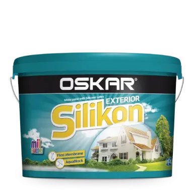 Краска силиконовая 5 л белая Exterior Oskar