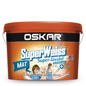 Краска супер-моющаяся 2,5 л белая Mat SuperWeiss Oskar