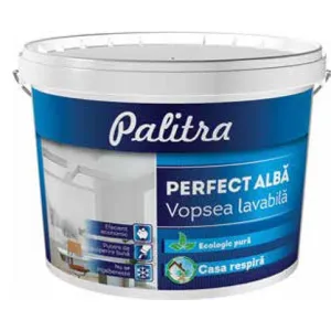 Краска супер-белая матовая 1,3 кг Palitra