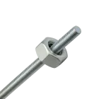 Threaded rods and nuts