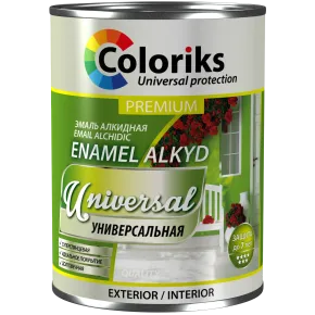 Премиум-эмаль 0,9 кг шоколадная универсальная Coloris